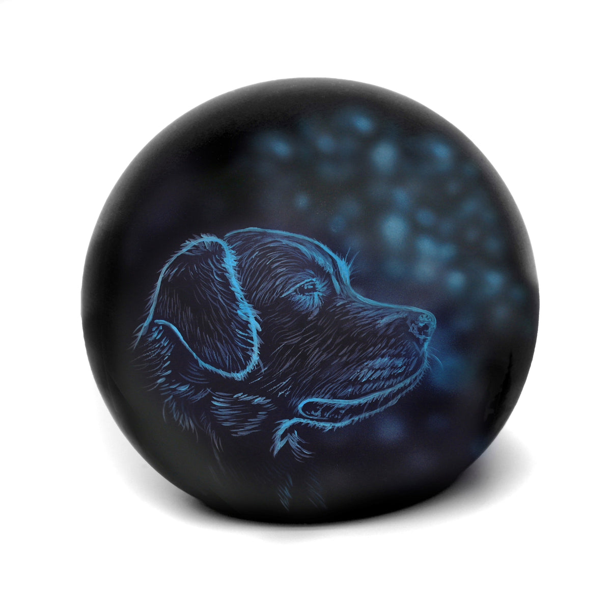 Tierurnen in Kugelform