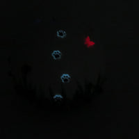 Tieurrne in Kugelform mit Blumenwiese und 3D Blumen