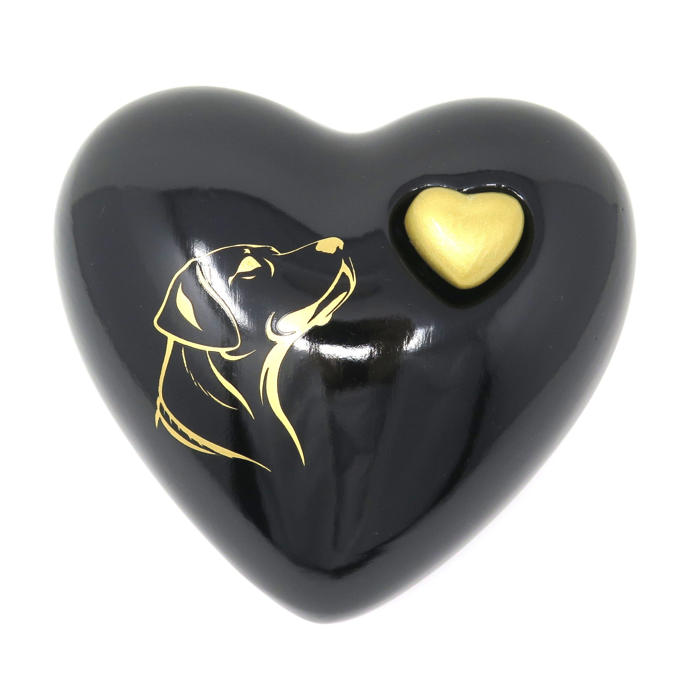 Tierurne Herz Hundeherz in vielen Farben