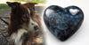 Hundeurne Lichterhund mit Ihrem Hund in Herzform