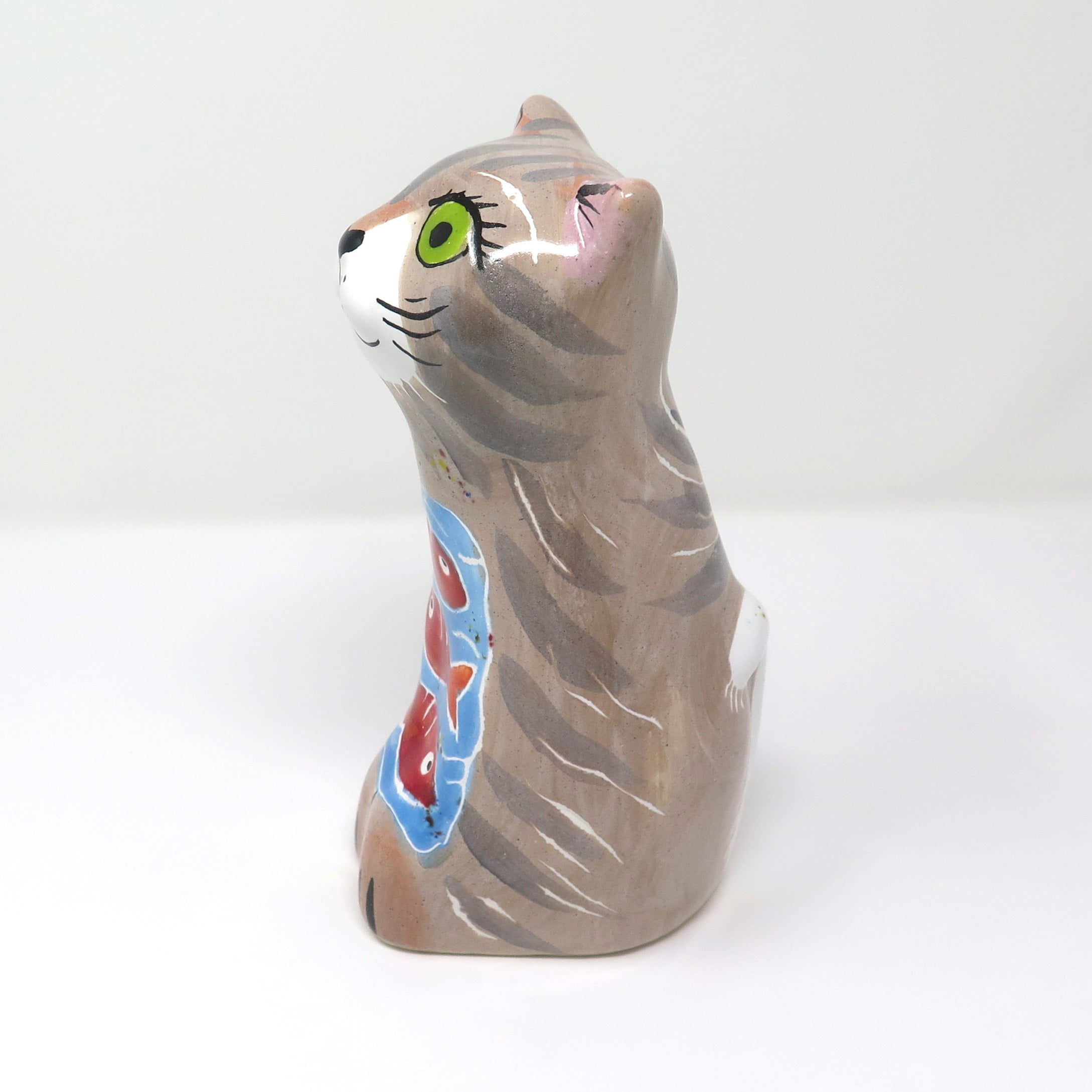 Künstlerurne in Katzenform "Jawani"