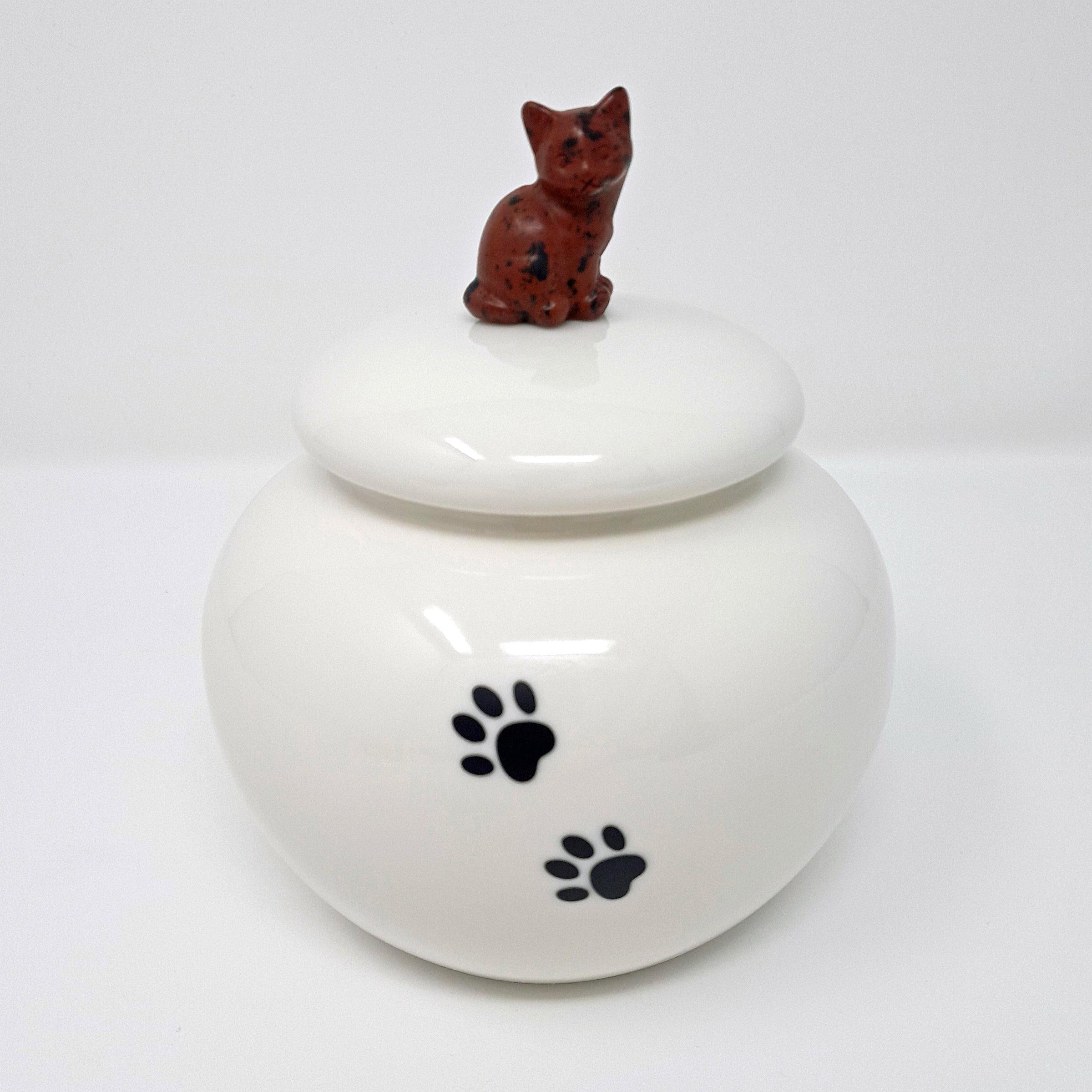Tierurne aus Keramik Katzenurne Suri