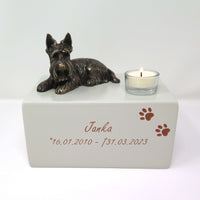 Scottisch Terrier Urne