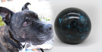 Hundeurne Lichterhund mit Silhouette Ihres Hundes